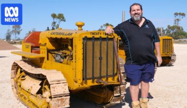 Ilfracombe's Machinery Mile grows as 20th century tractors arrive from state museum