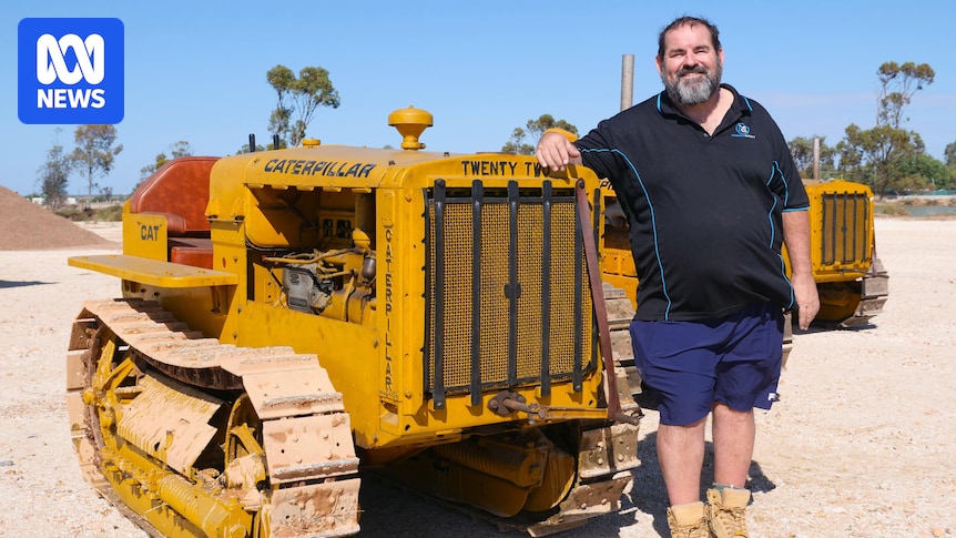 Ilfracombe's Machinery Mile grows as 20th century tractors arrive from state museum