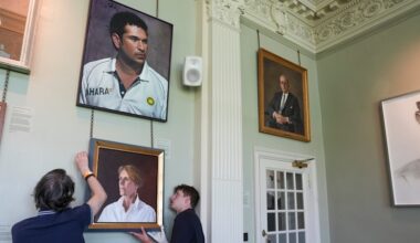 Cricket legend Belinda Clark becomes the first Australian woman to have her portrait displayed in the Long Room at Lord’s