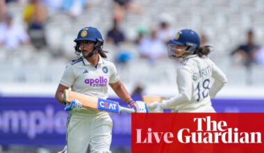 England v India: women’s cricket Test match, day one – live | Women's cricket