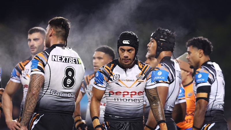 Luai’s hopes of taking Tigers to the finals slip away with Warriors thumping