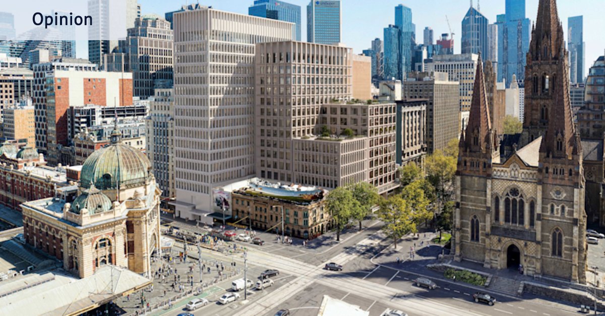 Town Hall tower Melbourne: ‘Bully’ office tower would shadow Flinders Street steps all winter, blast cold wind