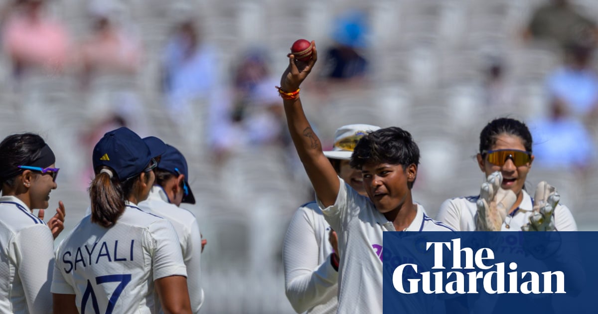 Kranti Gaud makes history as India turn up heat on England in women’s Test | Women's cricket