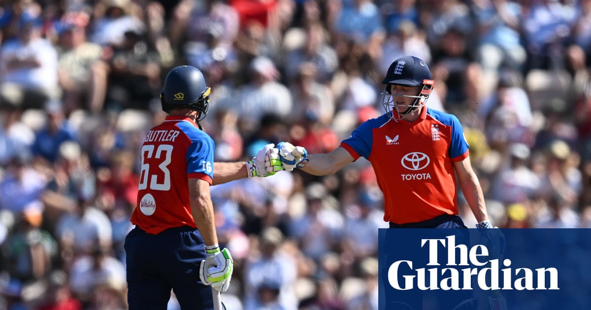 Jos Buttler and Harry Brook in record T20 partnership as England thrash India | Twenty20