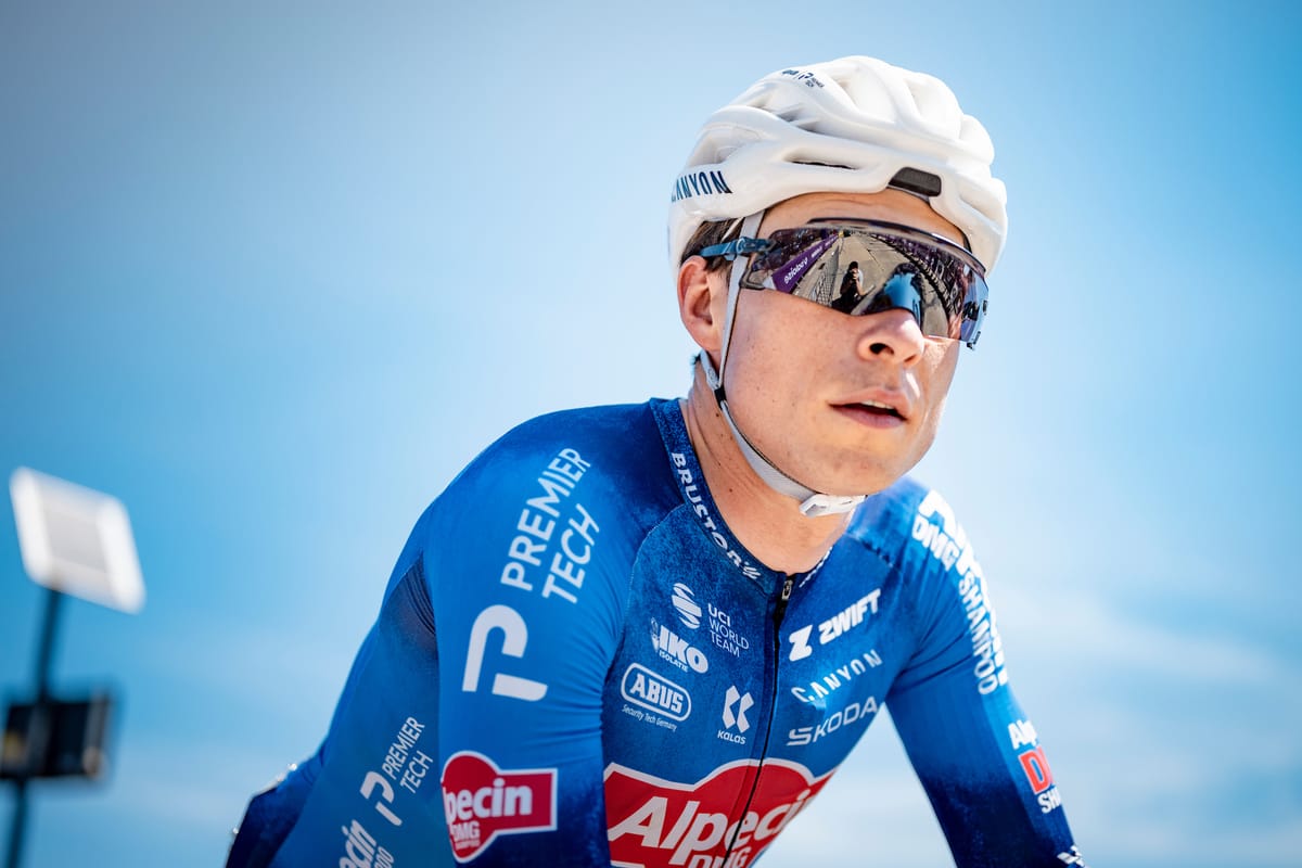 Jasper Philipsen is running out of road