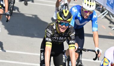 Sepp Kuss is riding in the Tour de France with a broken... tooth