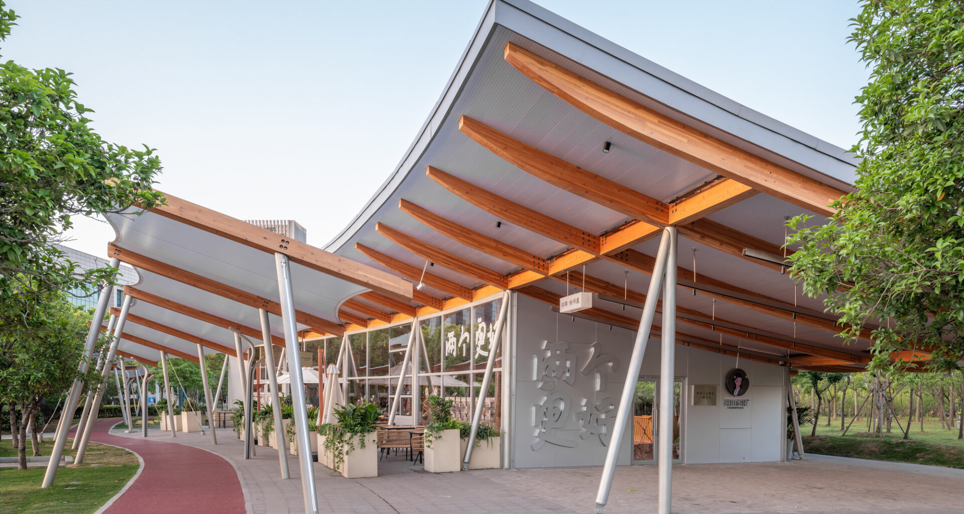 TBB Libraries – Hundred Flowers Park Libraries / Atelier Liu Yuyang Architects