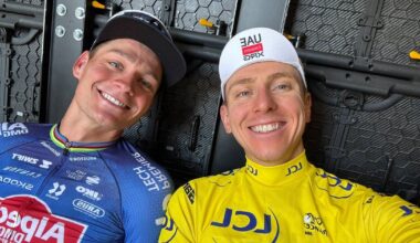 Tadej Pogacar appears to be positioning himself for another stage victory in the Tour de France