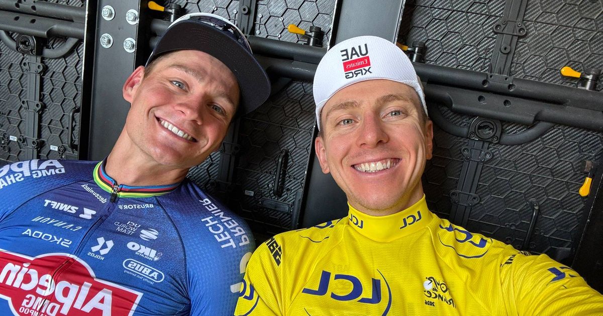 Tadej Pogacar appears to be positioning himself for another stage victory in the Tour de France