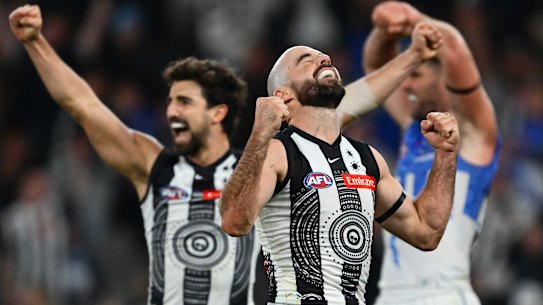 The Pies have won four in a row and are pushing for a spot in the top six.