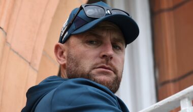 Former England Test coach Brendon McCullum apologises for poor results and reflects on ‘Bazball’