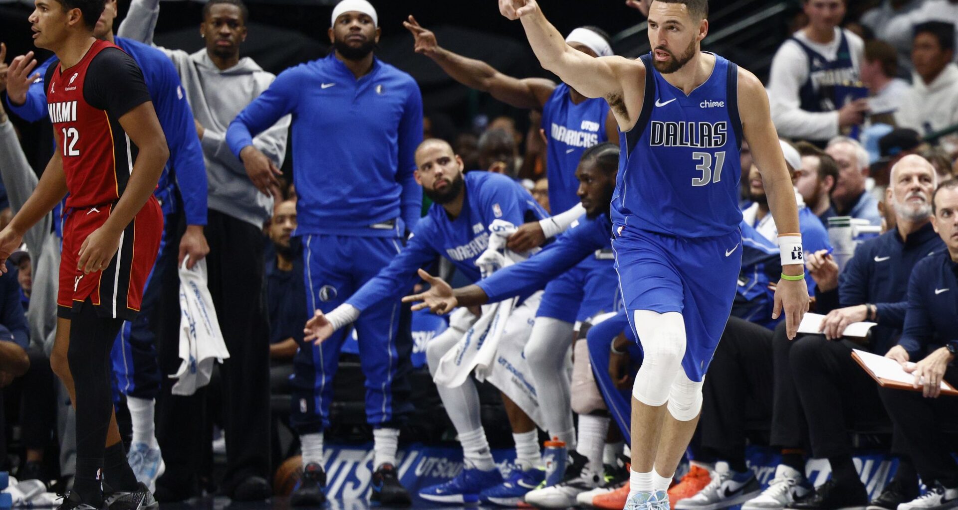 Heat have 'strong interest' in acquiring Mavericks' Klay Thompson