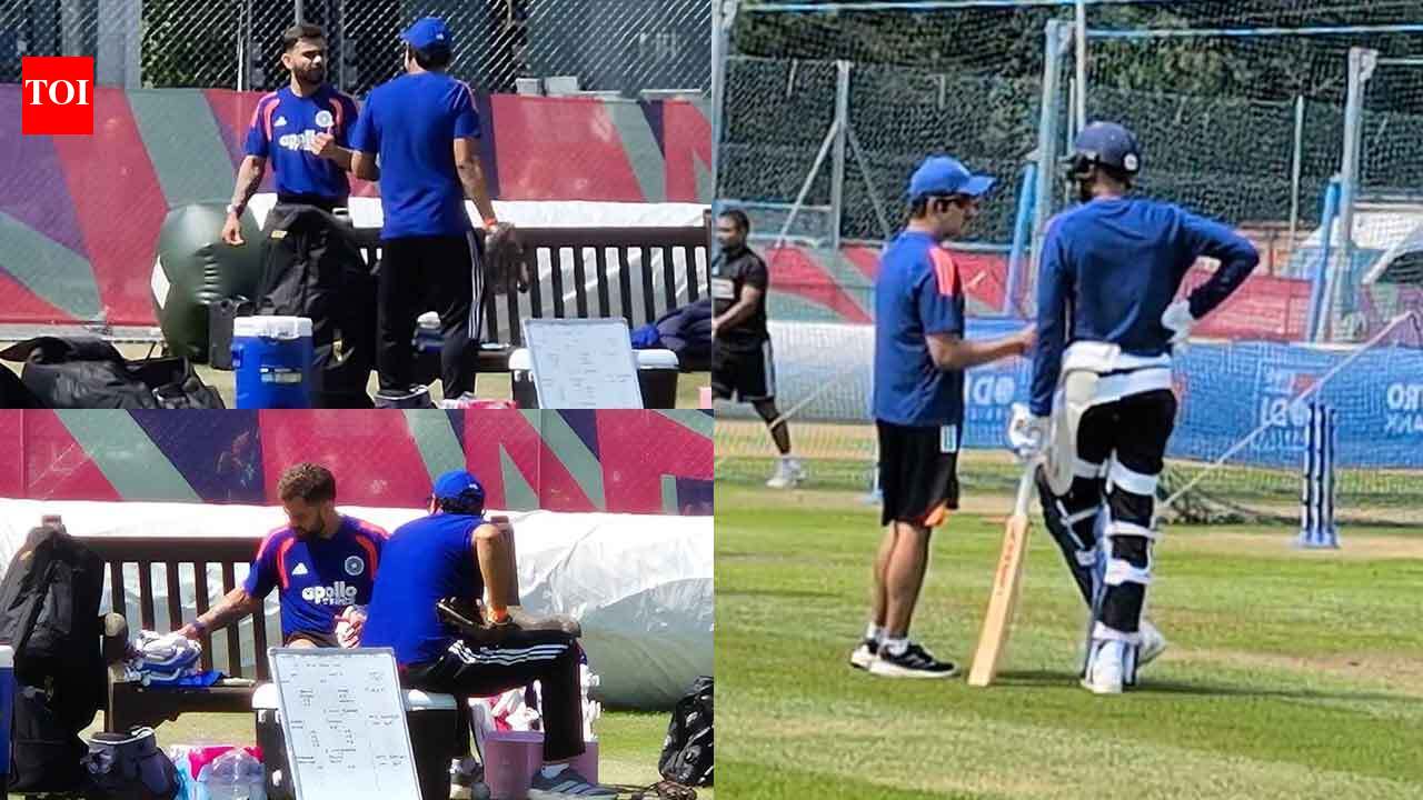 Virat Kohli, Gautam Gambhir avoid interaction during practice session ahead of India vs England 1st ODI | Cricket News