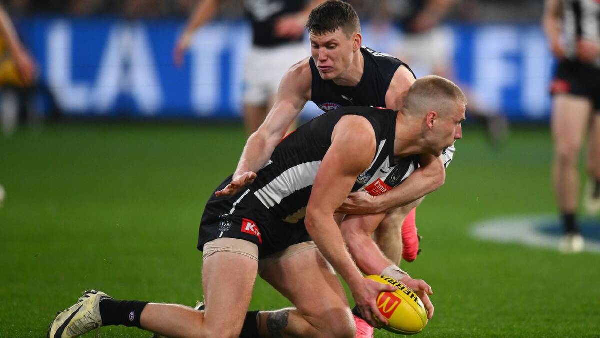 Frampton is free to take on Carlton after having his charge downgraded. (Morgan Hancock/AAP PHOTOS)
