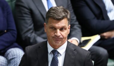 Angus Taylor Cricket Australia: Opposition Leader hits out at no anthem on Australia Day cricket