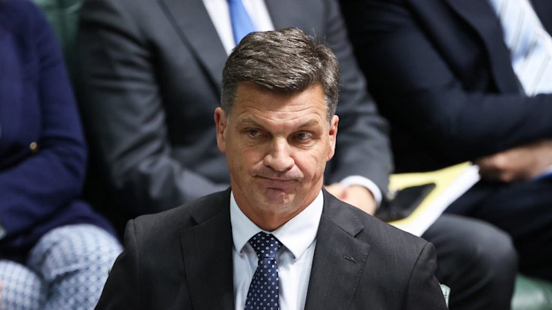 Angus Taylor Cricket Australia: Opposition Leader hits out at no anthem on Australia Day cricket