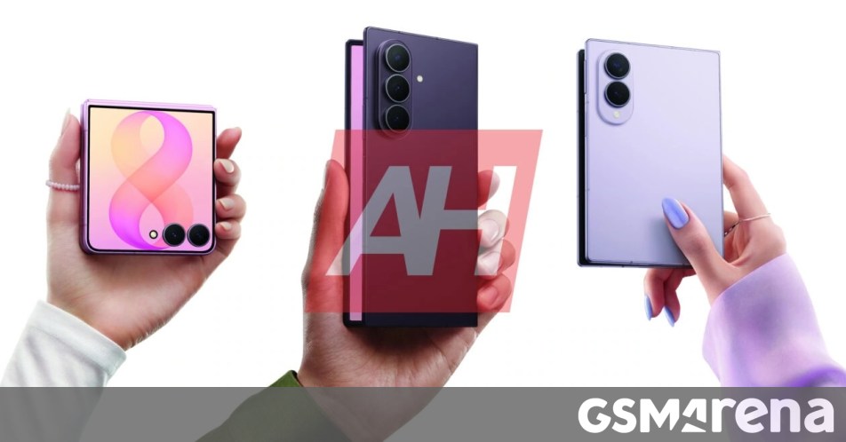 Samsung's entire Galaxy Unpacked lineup appears in leaked renders