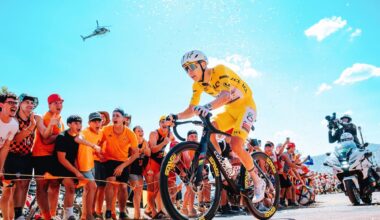 The Tour de France is on fire