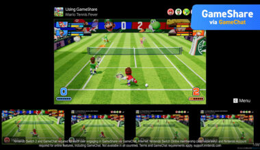 Mario Tennis Fever Adds GameShare Support, New Court In Update - News