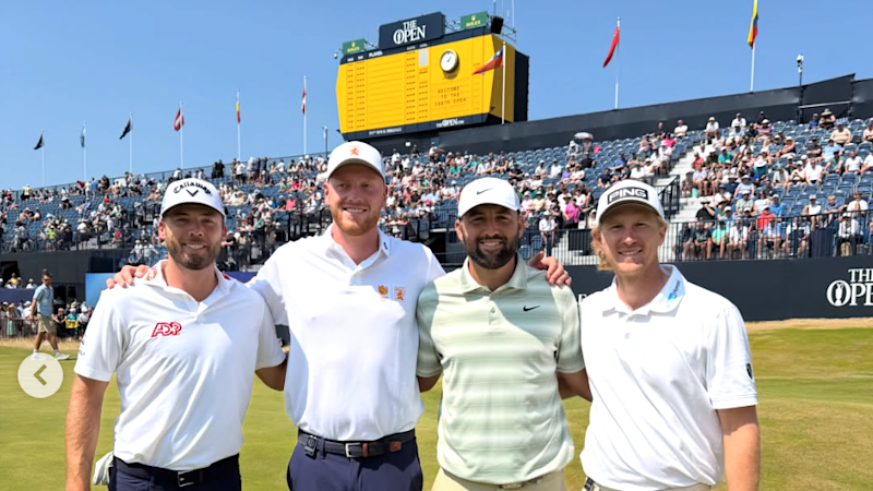 Travis Smyth: How the Australian golfer’s life-changing year led to a practice round with Scottie Scheffler at The Open