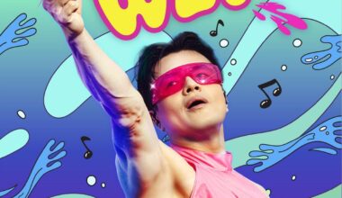 Park Ji -yiung poses ahead of the release of his new digital single WET / Courtesy of Waterbomb