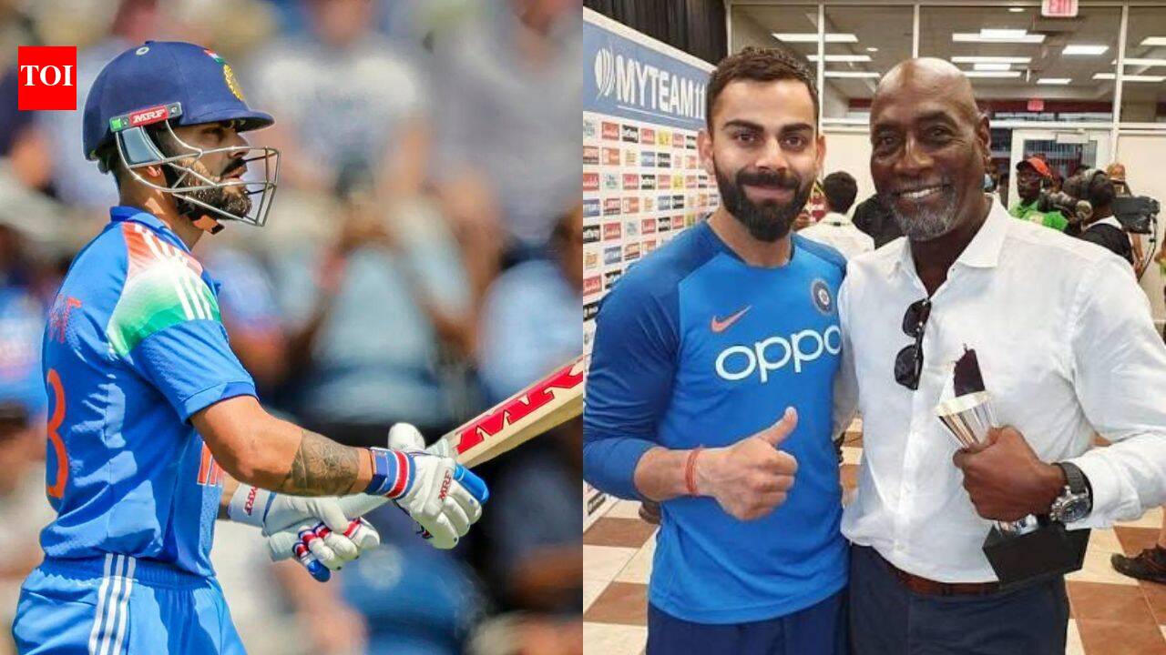 IND vs ENG 2nd ODI: Virat Kohli equals Viv Richards with another ODI half-century against England | Cricket News