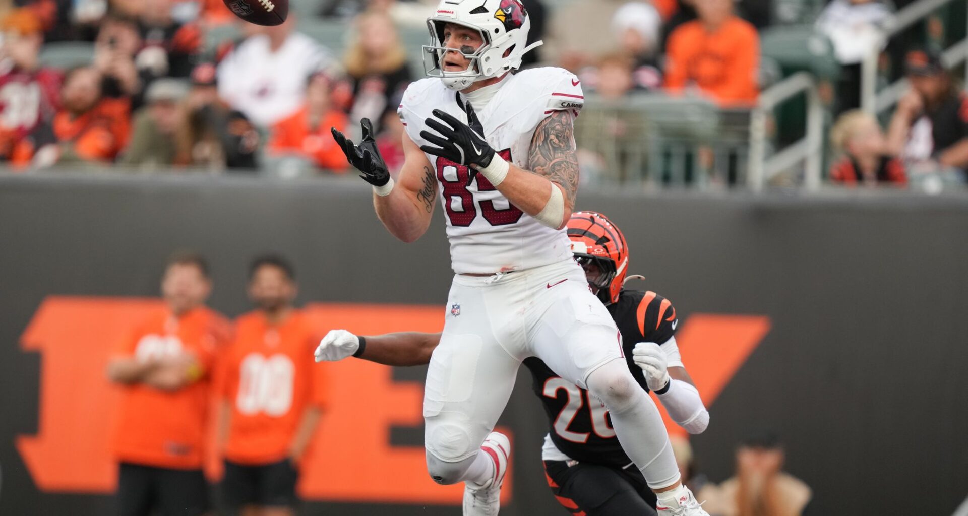 Trey McBride is voted the NFL’s top tight end by an AP panel