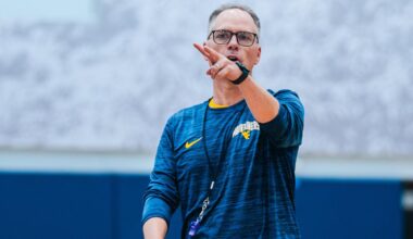Graphic advertising season tickets for WVU Women's Basketball