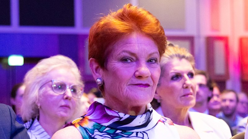 ‘Wouldn’t have been my choice’: Farage praises Hanson, but breaks with her on right-wing podcast