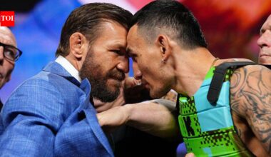 Max Holloway shuts down fan theories, opens up on his celebration after defeating Conor McGregor at UFC 329 | MMA News