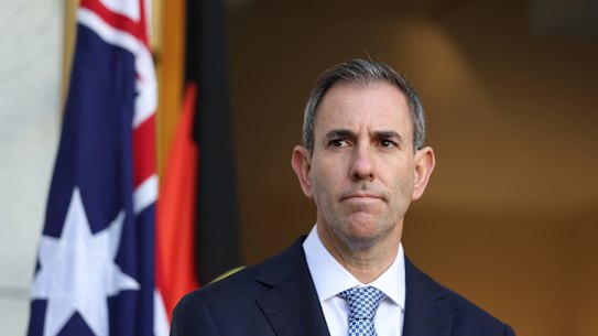 Treasurer Jim Chalmers has been under fire for tax changes in the recent federal budget.