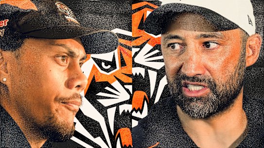 Jarome Luai and Benji Marshall.