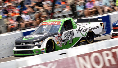 SVG storms to North Wilkesboro NASCAR Truck Series podium