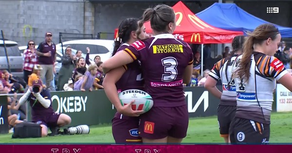 Kerri Johnson 2nd Try | NRL.com