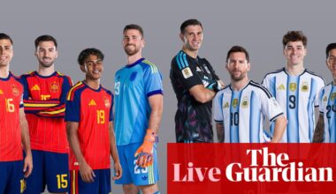 World Cup 2026: Spain v Argentina final buildup; England win 10-goal thriller – live | World Cup 2026