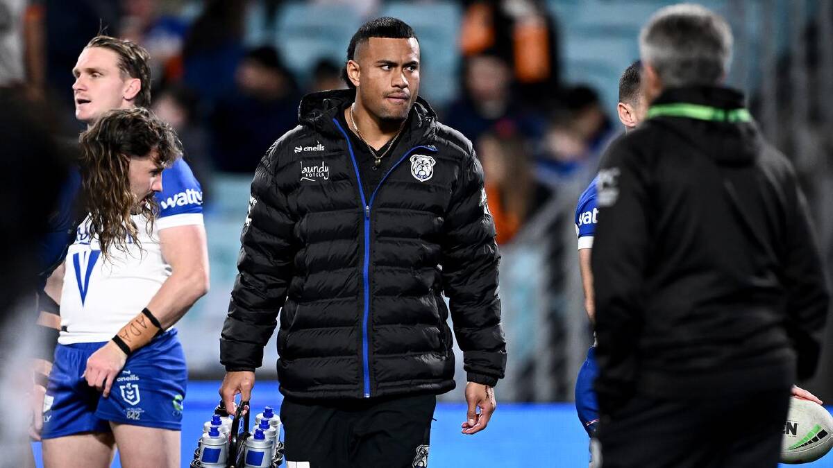 Bulldogs skipper Stephen Crichton missed the West Tigers game, allowing Sean O'Sullivan to step up. (Dan Himbrechts/AAP PHOTOS)