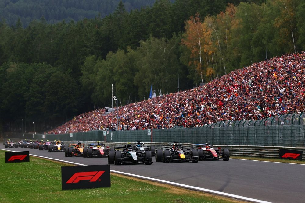 The speed differences witnessed at the start of the Belgian GP warned of a dangerous precedent