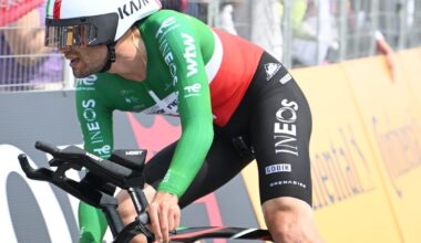 Start times for the Tour de France stage 16 time trial