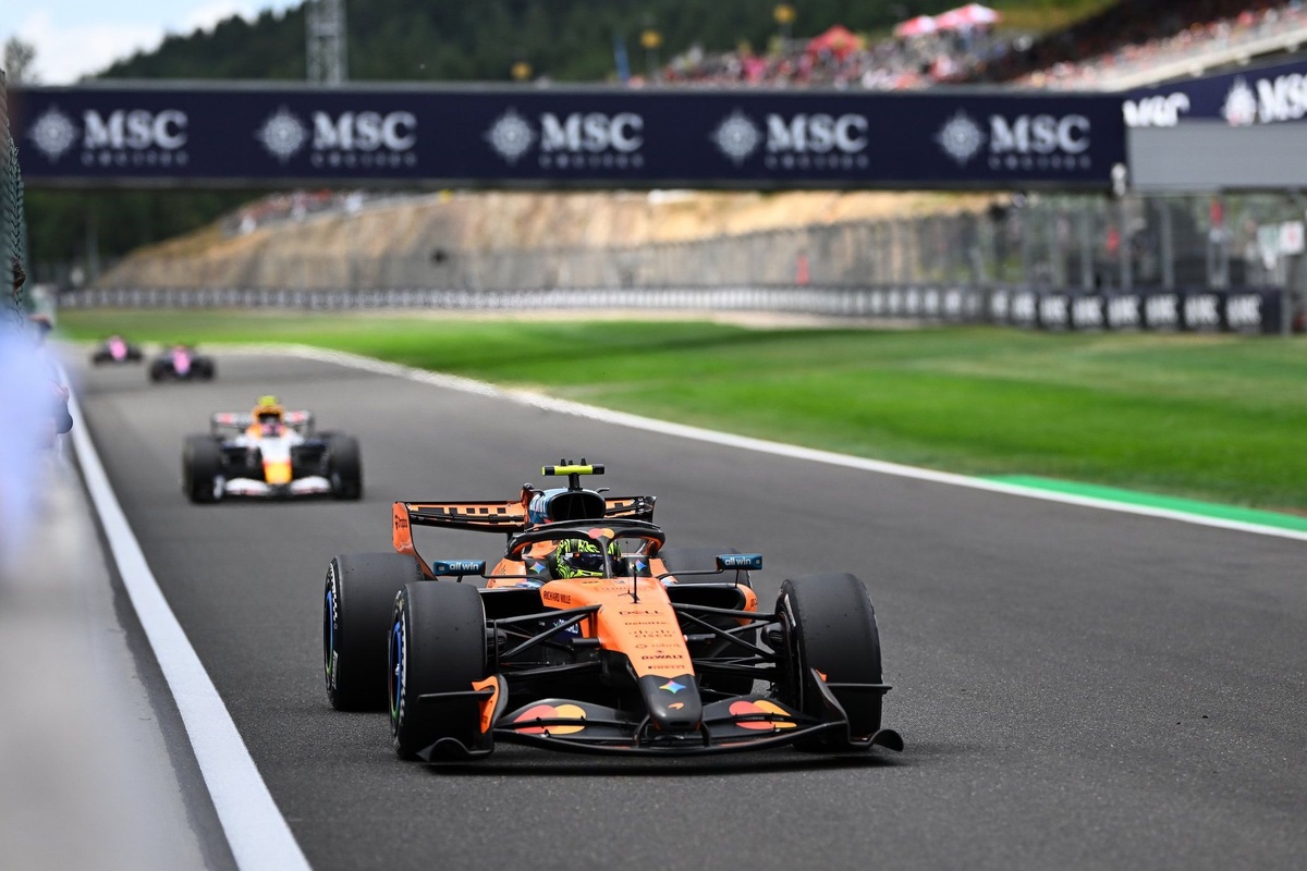 McLaren: Lando Norris had outright pace for second in F1 Belgian GP