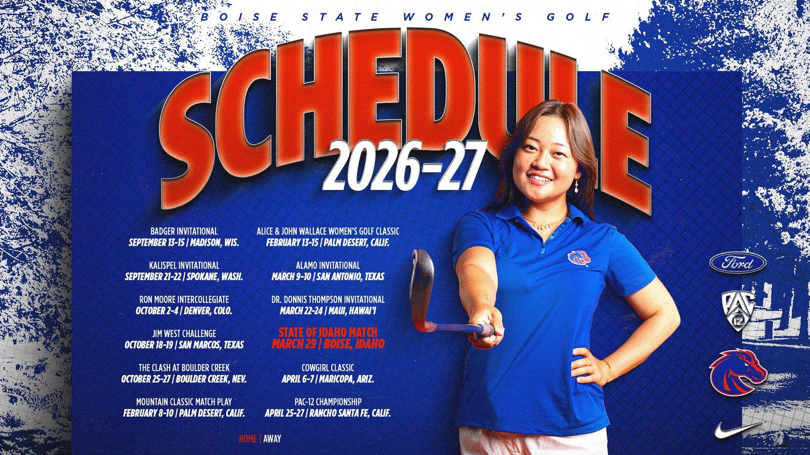Boise State Women's Golf Bag