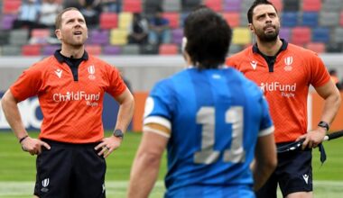 World Rugby investigates Argentina players after aggressive clash with referee Angus Gardner