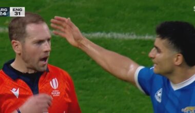 Nations Championship 2026 rugby news: Argentina vs England reaction; Angus Gardner, Tomas Albornoz incident