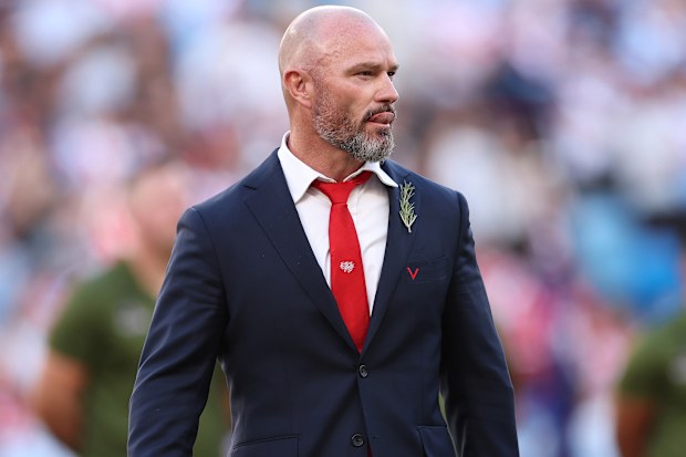 Dean Young is in his second stint as Dragons interim coach.
