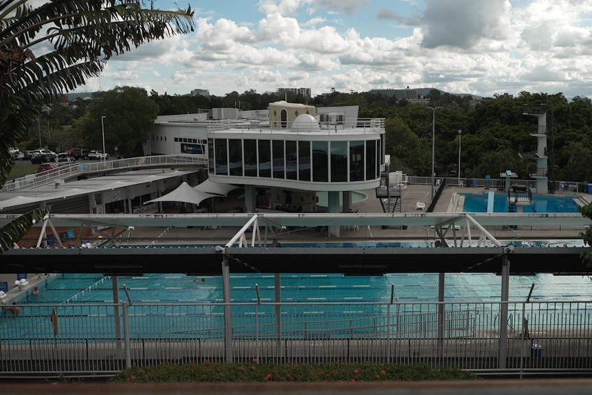A swimming pool