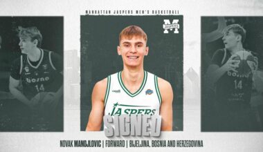 Men’s Basketball Adds Bosnian Native Novak Manojlovic for 2026-27