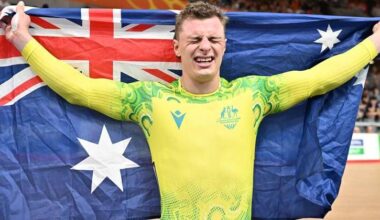 Matt Richardson was a proud Aussie after his 2022 Commonwealth wins but now he's riding for England. Photo: Will Palmer/AAP PHOTOS