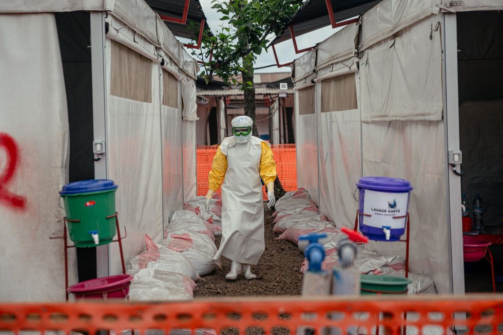 Ebola healthcare worker