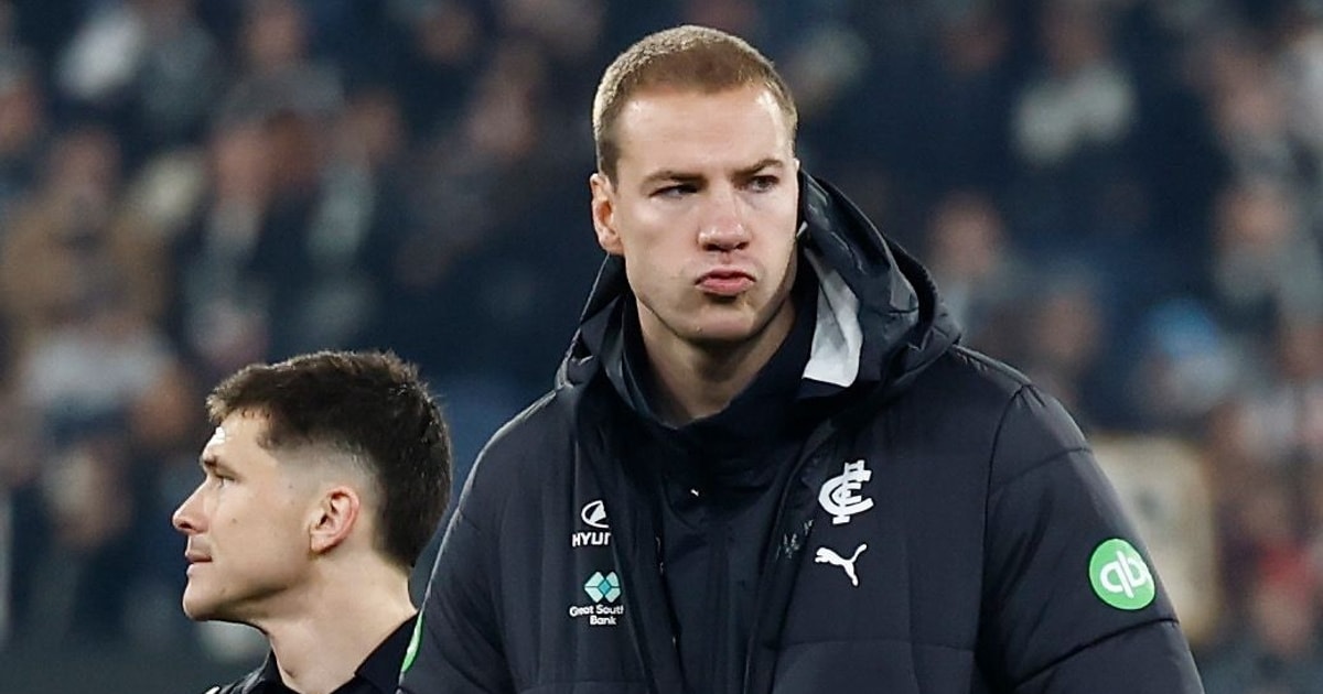 Carlton Blues brush aside commentary about injured forward Harry McKay