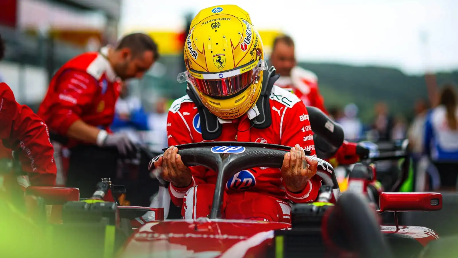 Untelevised Lewis Hamilton team radio as imminent FIA meeting emerges