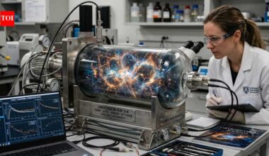Scientists recreated a tiny piece of the early universe inside a glass tube to study how life's building blocks formed |